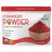 Ahimsa Organic Freeze Dried Strawberry Powder 8 oz | USDA Certified | Freeze Dried Food | Smoothie Powder | Natural Organic Strawberries | Organic Fiber | Freeze Dried Fruit Powder | Strawberry Powder for Baking | Strawber