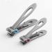 SVAASA Nail Clippers Nail Clippers Stainless Steel Two Sizes are Available Manicure Fingernail Cutter Thick Hard Toenail Scissors Tools Knife Nails (Color : Silver) - Buy Online on GoSupps.com