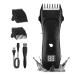 Men's Quiet Groin Hair Trimmer | USB Rechargeable Body Grooming Shaver for Ultimate Male Hygiene - Waterproof & LED Display - Buy Online on GoSupps.com
