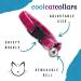 Rosewater Pink Double Velvet Soft Cat Collar. Beautiful cat safety collars with bell available in a range colours made in the UK from velvet ribon purrfect for your kitty Cat (18 - 30 cm) Rosewater Pink - Buy Online on GoSupps.com
