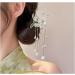 Qoiseys Bell Orchid Chinese Style Retro Tassel Hairpin for Women Bride Wedding Hair Clips for Hair Accessories - Buy Online on GoSupps.com