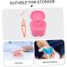 Shop Lurrose 2-Pack False Toothbrush Set & Prosthesis Case - Travel Storage Container for Dentures Ideal for Women - 8.5x8.5x7cm - Buy Online on GoSupps.com