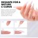  Aokitec Aokitec Builder Gel Kit: 60g hard builder gel with brush for creating a C-shaped arch on the nail surface acrylic kit for extensions and repairs salon use. - Buy Online on GoSupps.com