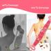 Silicone Back Scrubber Belt 80cm - Extra Long Double-Sided Bath Scrub Strap in Pink - Buy Online on GoSupps.com