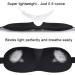 QTMY 3 PCS Gem Mindfold Sleeping Eye Mask for Ultimate Relaxation - Natural Sleep Aid for Women, Men, and Adults | Eyepatch Blindfold Shade Travel Accessory - Buy Online on GoSupps.com