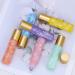 10ml Refillable Glass Roller Bottles | Portable Skin Care & Cosmetics | Purple & Gold | Stainless Steel Roller Balls - Buy Online on GoSupps.com