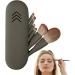 Kuxiptin makeup brush set eye makeup brushes eye makeup brush set eyeshadow makeup brush set foundation eyeshadow brush set with bag brown - Buy Online on GoSupps.com