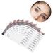 DRESSOOS 9 Sheets Imitation Eco Eyebrow Sticker Stickers Imitation Eyebrow Tattoos False Eyebrows Cosmetics 1 count (Pack of 1) Black - Buy Online on GoSupps.com