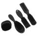 Men's Bart Brush Set - 4 Pieces Nylon Hair Dust Brush & Comb Ergonomic Design for Hair Prevention & Styling - Buy Online on GoSupps.com