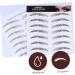 NOLITOY 4pcs for Hair-like Girl Waterproof D Stickers Eyebrows Shaping Grooming Imitation Tool - Buy Online on GoSupps.com