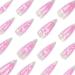 Ruarby 24Tips Elegant French Press on Nails Coffin Shape Nails Art Decoration Easy to Apply for Fashion Forward Individual - Buy Online on GoSupps.com