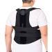 70-140kg Plus Size Back Brace Posture Corrector For Men Women Dual Compression Elastic Back Support Belt Pain Relief For Neck Back Shoulders Lumbar Support Belt gift 3XL Black
