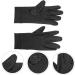 Healeved 3 Pairs Elastic Washing Gloves for Women & Men | Hand Muffs Jaw Trainer Shower Squeegee & Fitness Compression - International Shipping Available - Buy Online on GoSupps.com