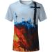 BIFUTON Men's Graphic Tees - Novelty Retro Print T-Shirt with Cool Designs | Vintage X-Large B-Blue - Buy Online on GoSupps.com