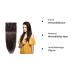 Clip In Extensions Real Hair 55cm - Remy Hair Extension 8 Wefts 75g (#2 Dark Brown) - Premium Quality & Fast International Shipping - Buy Online on GoSupps.com