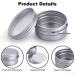 Aluminium Jars Small Aluminium Can Aluminium Jars Round Empty Metal Jars Container for Cream Lotion Powder Sample Makeup Storage 50 ml 10 Pieces - Buy Online on GoSupps.com