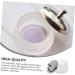 Gobelet Rond Verre Pour Dissolvant Vernis Ongles Avec Couvercle Acier Inoxydable Fournitures Pour Nail Art - Buy Online on GoSupps.com