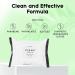 Cleen Beauty Fragrance-Free Face Wipes - 6 Pack | Aloe Vera Makeup Remover Pads | Biodegradable & Paraben-Free | 25 Count - Buy Online on GoSupps.com