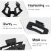 Large Hair Claw Clips for Thick Hair - Strong Hold Banana Clips for Women and Girls - Buy Online on GoSupps.com