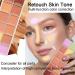 12 Color Correcting Concealer Palette with Brush - Cream Contouring Makeup Kit for Dark Circles, Red Marks, Scars - Longwear & Easy to Apply - Light Medium Shades - Buy Online on GoSupps.com