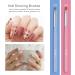 TEOYALL 7 PCS Gel Nail Brushes Set - Oval Flat & Builder Tips for Poly Gel Extension - Multicolor Nail Art Brushes - Buy Online on GoSupps.com