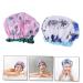 Hemoton 2pcs Kids Shower Cap Set - Satin & Peva Styling Hat for Children and Women - Buy Online on GoSupps.com
