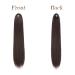 Buy 70 cm Fine Ponytail Extensions - Smooth Synthetic Brown Drawstring Hair Extension for Women - Buy Online on GoSupps.com