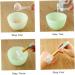 Silicone Makeup Mixing Bowl Set with Stirring Stick and Spoons - Green Facial Care Kit for Skin Care - 2PCS - Buy Online on GoSupps.com