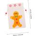 Healvian 6pcs Adorable Bags Portable Christmas Sweets Pouches Printed Draw Ginger Kids Candy Man 15x23cm Assorted Color - Buy Online on GoSupps.com