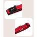 Lonto Durable Nylon Dog Collar - Size L Soft Padded 360 Reflective Click Closure Metal Ring - Red - Buy Online on GoSupps.com