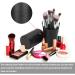 Buy A-Cup Black PU Leather Makeup Brush Holder | Travel Cosmetic Organizer - Stylish & Durable - Buy Online on GoSupps.com