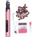 Rechargeable Electric Nail Drill Kit with 3 Speeds Multifunctional Pedicure Tool Suitable Grinding Heads for Acrylic and Nails - Buy Online on GoSupps.com