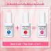 Lavender Violets 12 Pcs Dip Powder Nail Kit 6 Colours Nude Pink Shimmer Salmon Bright Red Dipping Powder Liquid Set with Base & Top Coat Activator Starter French Nail Art Manicure M208 - Buy Online on GoSupps.com
