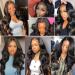 24 Inch Body Wave Lace Front Wig for Black Women - Brazilian Human Hair, Pre-Plucked, Glueless with Baby Hair, Natural Color - Buy Online on GoSupps.com