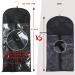 2Pcs Extra Long Wig Storage Bag with Hanger - Portable Storage for Multiple Wigs & Hairpieces - Black, 31.5 Inch - Buy Online on GoSupps.com