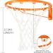 Spring Meow Basketball Net Replacement - 21 Ultra Heavy Duty All-Weather Hoop Net - Indoor/Outdoor Standard Rim - 2023 Upgraded Quality - White - Buy Online on GoSupps.com