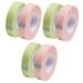 minkissy 6 Rolls Lash Tape Breathable Tape Makeup Tool Adhesive Fabric Tape Lash Foam Tape Lash Extensions Pads Eyeshadow Pads Mascara Brush Eye Pad Strap Non-woven Tape Eyelash