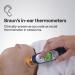 Braun ThermoScan 7+ Connect Digital Ear Thermometer - Fast & Accurate Results in 2 Seconds - Bluetooth Enabled for Kids, Babies, Toddlers & Adults - Buy Online on GoSupps.com