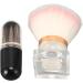Black Capsule Cosmetic Brush Kit Synthetic Fibre Pink Blue White Round Base Shape Makeup Brush - Buy Online on GoSupps.com