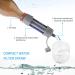 Buy Aomiun Portable Water Filter for Outdoor Survival | Camping Hiking & Emergency Water Filtration System - Army Green - Buy Online on GoSupps.com