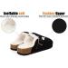 MAIITRIP Women's Wide Orthotic Clogs - Cork Slippers with Arch Support for Plantar Fasciitis & Adjustable Buckle - Indoor/Outdoor Fur Lined House Shoes - Size 10 Black - Buy Online on GoSupps.com