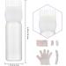 Hair Oil Applicator Bottle 160ml with Hair Dye Kit Root Comb Applicator Bottle with Clear Scale Hair Bleach Kit - Buy Online on GoSupps.com