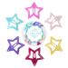 Lurrose 12Pcs Fashion Stars Hair Snap Clips - Cute Metal Barrettes for Girls and Women - Buy Online on GoSupps.com