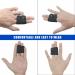 KiiMos Finger Splints: Compression Finger Sleeves for Sports - Black, Medium Double - Buy Online on GoSupps.com