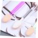 FOMIYES 30pcs Cosmetic Oval Dual Double-ended Eyeliner Sponge Brush Sided Eye Tipped Eyeshadow Tools Shadow - Buy Online on GoSupps.com