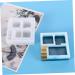 TEHAUX 3pcs Box Flower Pot Mold Silicone Molds Concrete Planter Molds Creative Crystal Epoxy Mold Square Whitex3pcs 10.6X10.6X3.3CMx3pcs - Buy Online on GoSupps.com
