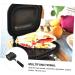 Zerodeko 3pcs Sandwich Skillet Portable Cooker Electric Skillet Bbq Griddle Plate Griddle Pan Double Sided Pan Sandwich Maker Pan Bbq Egg Double Sided Pot Household Aluminum Alloy - Buy Online on GoSupps.com