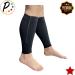 Buy Shin Premium 20-30 mmHg Compression Calf Sleeve with Zipper - Black L/XL | International Shipping Available - Buy Online on GoSupps.com