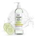 Cucumber Hydrating Gel Foaming Facial Cleaner Formulated with Niacinamide | Fragrance Sulfate & Paraben Free| Removes dirt oil makeup. Ideal for acne-prone aging sensitive skin.