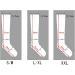 Baiomawzh Compression Stockings for Men & Women - Open Toe Zipper Socks for Varicose Veins & Swollen Legs - Medical Compression Bed09 White - Buy Online on GoSupps.com